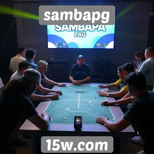 Plataforma sambapg oferece eventos online para jogadores